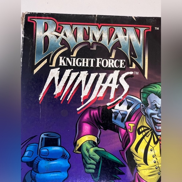 SOLD - VTG 1998 Kenner Batman Knight Force Ninjas Karate Fighters - In Box! - Picture 5 of 16